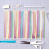 Waterverf Stripes Tissuepapier (Craft)