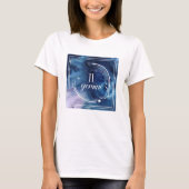Waterverf strologie - Gemini T-shirt (Voorkant)