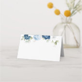 Waterverf Stusty Blue Floral Wedding (Achterkant)