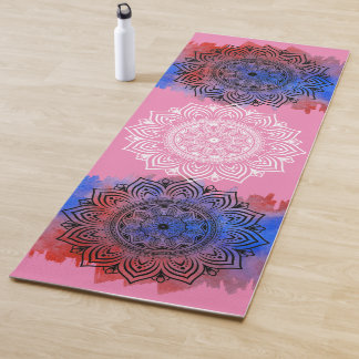 Waterverf Sublimation Mandala Oefening Yogamat
