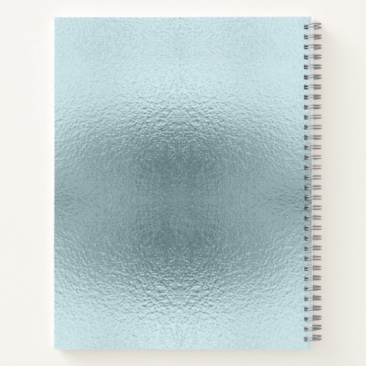 Waterverf Succulent Floral Botanisch Bat Mitzvah Notitieboek (Achterkant)