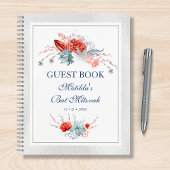 Waterverf Succulent Floral Botanisch Bat Mitzvah Notitieboek