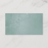 Waterverf Succulents Wedding Plaatskaartje (Achterkant)