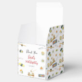 Waterverf Sushi en Sashimi Bedankt Bedankdoosjes (Geopend)