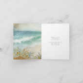 Waterverf Sympathie Condoleance Kaart (Binnen)