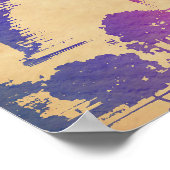 WATERVERF TAJ MAHAL POSTER (Hoek)