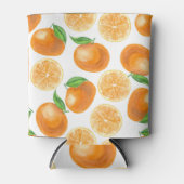 Waterverf tangerines blikjeskoeler (Voorkant)