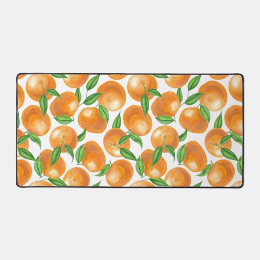 Waterverf tangerines bureaumat (Voorkant)