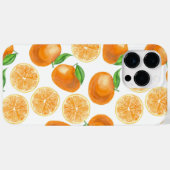 Waterverf tangerines Case-Mate iPhone case (Achterkant (horizontaal))