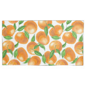 Waterverf tangerines kussensloop (Voorkant-Links)