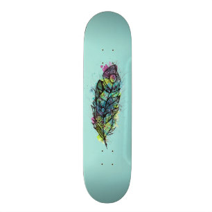 Waterverf Tattoo Skateboard