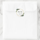 Waterverf  tekst Sticker (Tas)