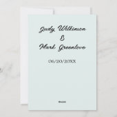 Waterverf Telluride Colorado Ski Mountain Feestdagenkaart (Achterkant)