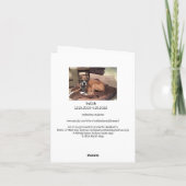 waterverf ter ere van Butch, onze Boxer Bedankkaart (Achterkant)