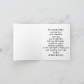 waterverf ter ere van Butch, onze Boxer Bedankkaart (Binnen)