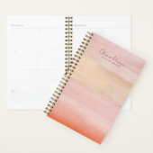 Waterverf terracotta roest planner (Display)