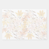 Waterverf Terracotta Sunset Tones Inpakpapier Vel (Voorkant)