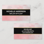 Waterverf Textuur Achtergrond Visitekaartje (Voorkant / Achterkant)