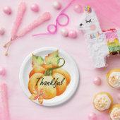 Waterverf Thanksgiving Papieren Bordje (Feest)