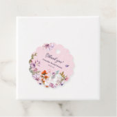 Waterverf Thee Feest Bruiloft Dank Je Bedankjes Labels (In situ)