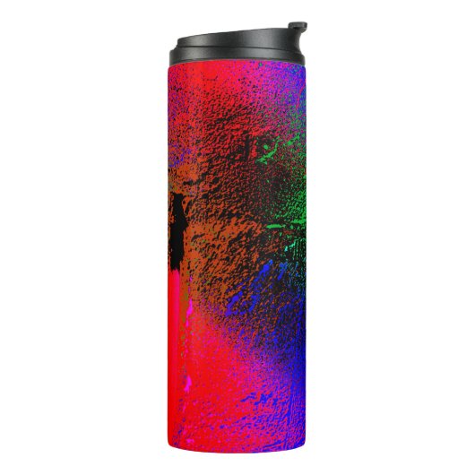 Waterverf Thermosbeker (Gedraaid links)