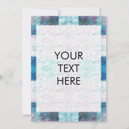 Waterverf Tie Dye Blank Kaart