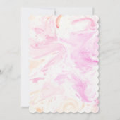 Waterverf Tie Dye en Flowers Cotton Snoep Colours Kaart (Achterkant)