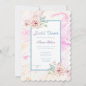 Waterverf Tie Dye en Flowers Cotton Snoep Colours Kaart (Voorkant)