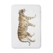 Waterverf Tiger Walking Badmat (Voorkant Verticaal)