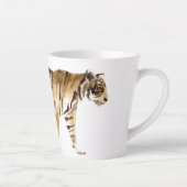 Waterverf Tiger Walking Latte Mok (Rechts)