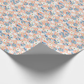 Waterverf Tiny Flowers: Cadeaupapier (Hoek)