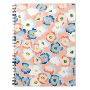 Waterverf Tiny Flowers: Notitieboek