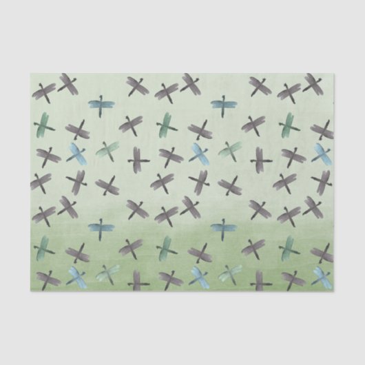 Waterverf Tissuepapier (Voorkant)