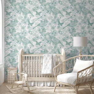 Waterverf  Toile Elegant Behang