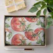 Waterverf tomatentPatroon Tissuepapier (Geschenk)