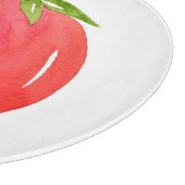 Waterverf Tomato Snijplank (Hoek)