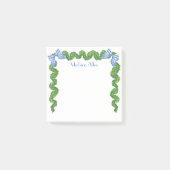 Waterverf Topiary Bow Garland Post-it® Notes (Voorkant)