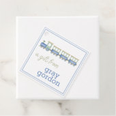 Waterverf-trammels Bedankjes Labels (In situ)