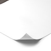 Waterverf Tree Bruiloft Poster (Hoek)