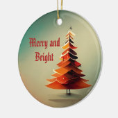 Waterverf Tree Ornament (Links)