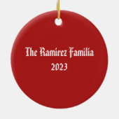 Waterverf Tree Ornament (Achterkant)