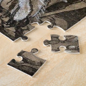 waterverf "Trolls and Cariou" van John Bauer Legpuzzel (Zijkant)