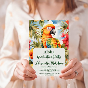 Waterverf Tropical Beach Afstuderen Kaart