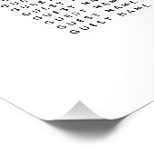 Waterverf tropisch en goudbruiloft foto afdruk (Hoek)