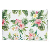 Waterverf Tropisch Floral Pattern Hoesje Kussensloop (Achterkant)