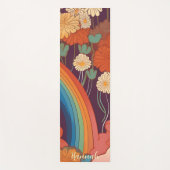 Waterverf tropisch Hawaïaans strand Yogamat (Voorkant)