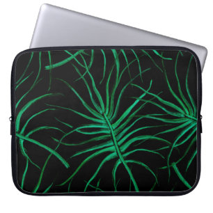 Waterverf Tropisch naadloos patroon. Moderne zomer Laptop Sleeve
