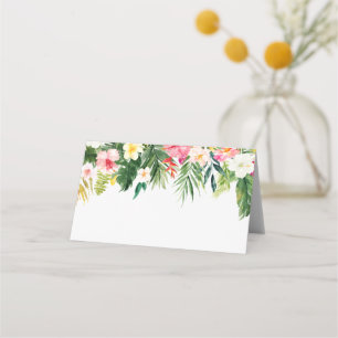 Waterverf Tropische bloemen en Grieks huwelijk