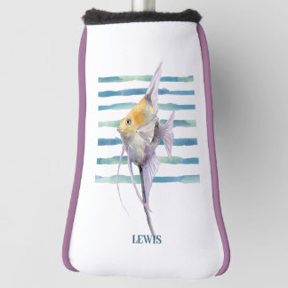 Waterverf TROPISCHE VIS ,  Golfheadcover