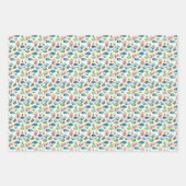 Waterverf Tropische vis Inpakpapier Vel (Voorkant 3)